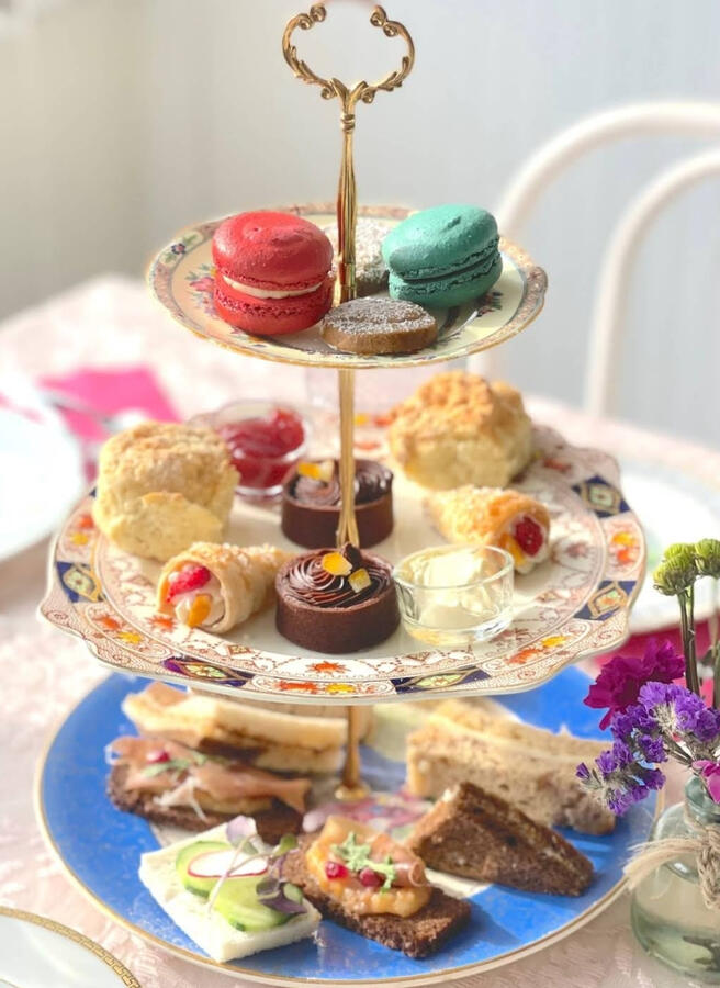 Our first high tea spot